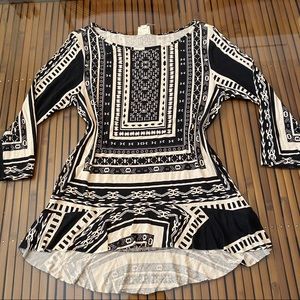 Anthropologie tribal top small